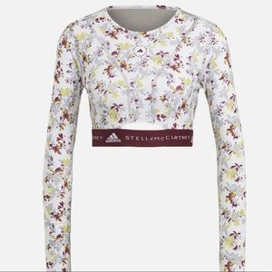 Stella McCartney top Future Playground Long sleeve Crop Top